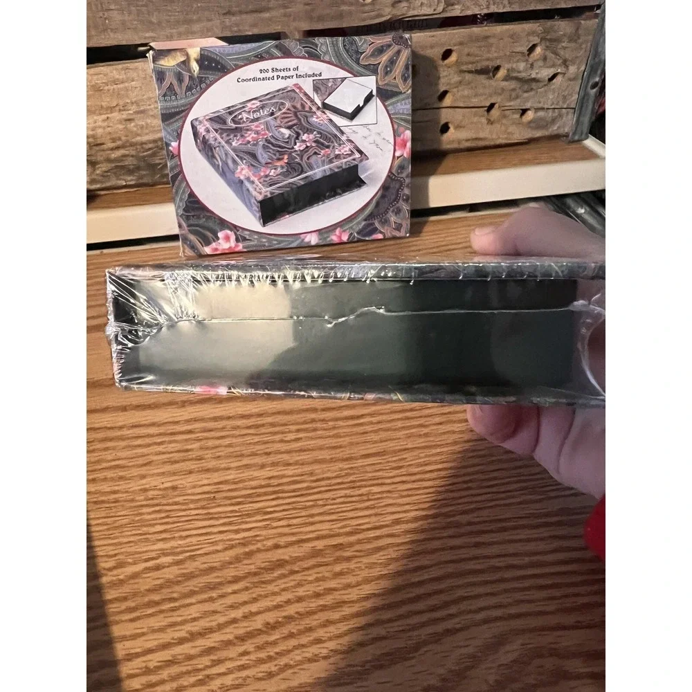 Hummingbird Garden Stationary With A Memory Keepsake Box Brand New Sealed Gift